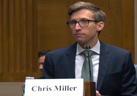 Christopher Miller testifies at the US–China Economic and Security Review Commission