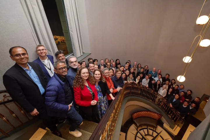 Fletcher Global Immersions hero photo featuring a cohort of participants from the Asian Development Bank