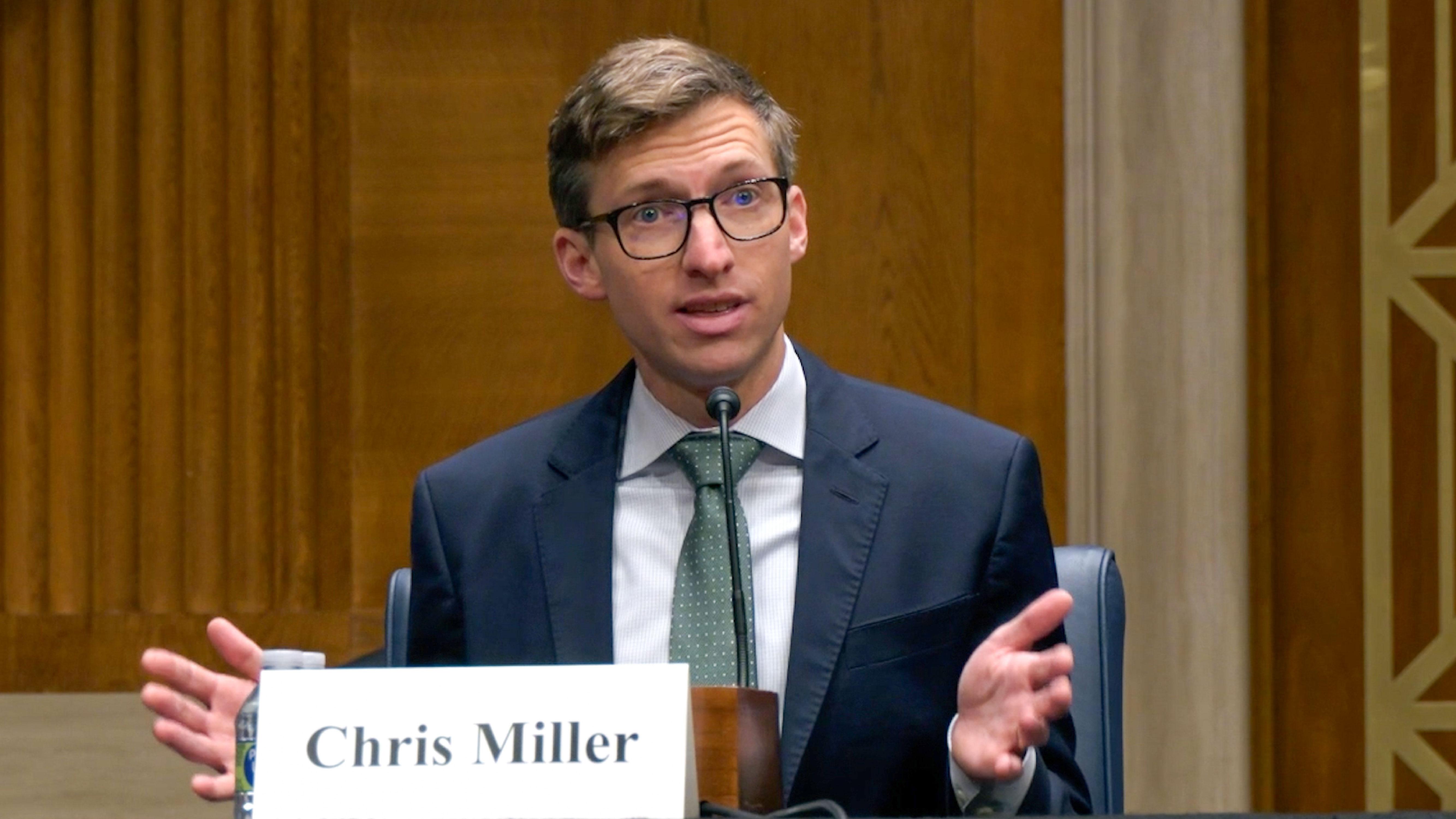 Professor Christopher Miller testifies