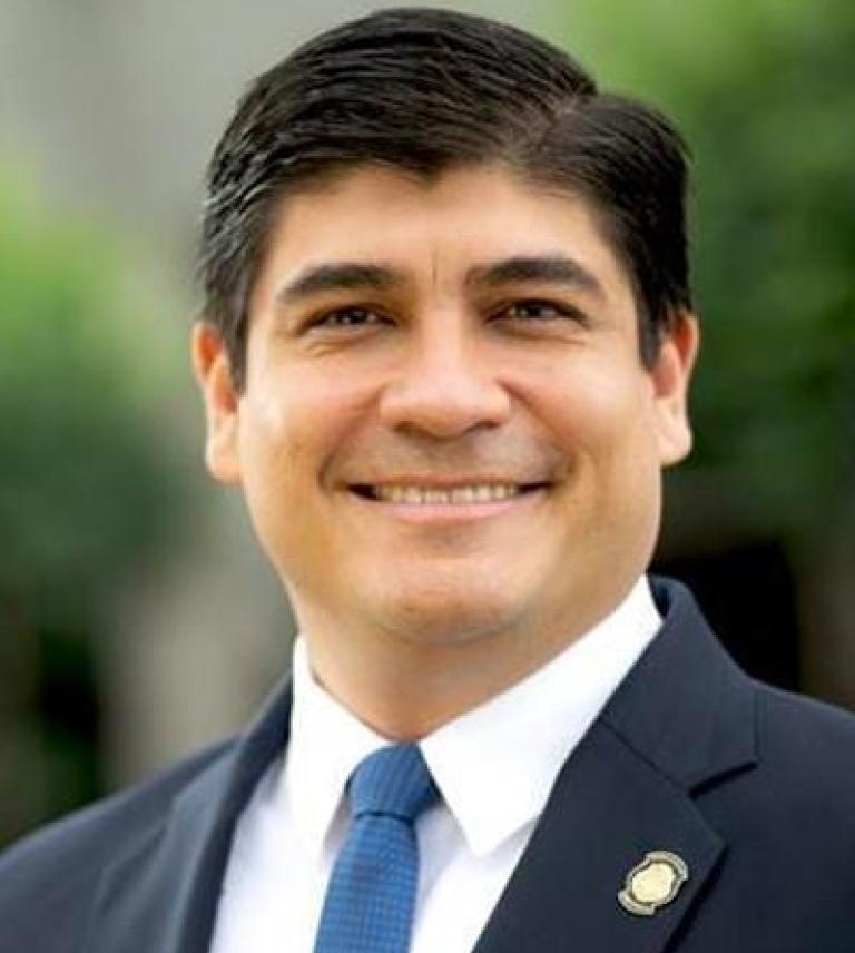 Carlos Alvarado Quesada, former President of Costa Rica and Senior Fellow at the Fletcher School