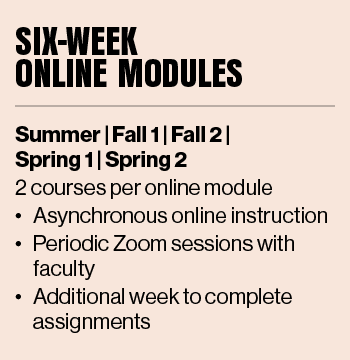 Six-Week Online Modules