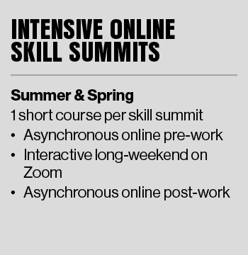 Intensive Online Skill Summits