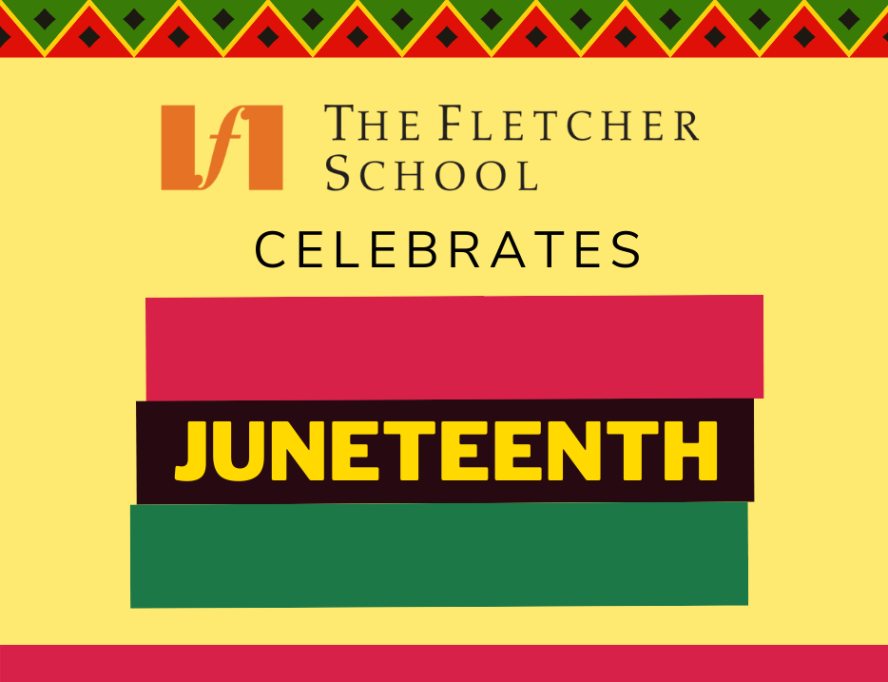Poster of JuneTeenth poster with yellow background