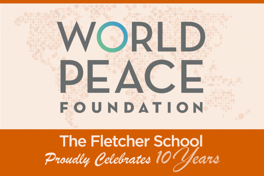 World Peave Foundation 10-year logo