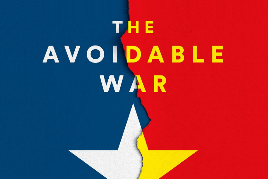 Kevin Rudd's book cover called The Avoidable War