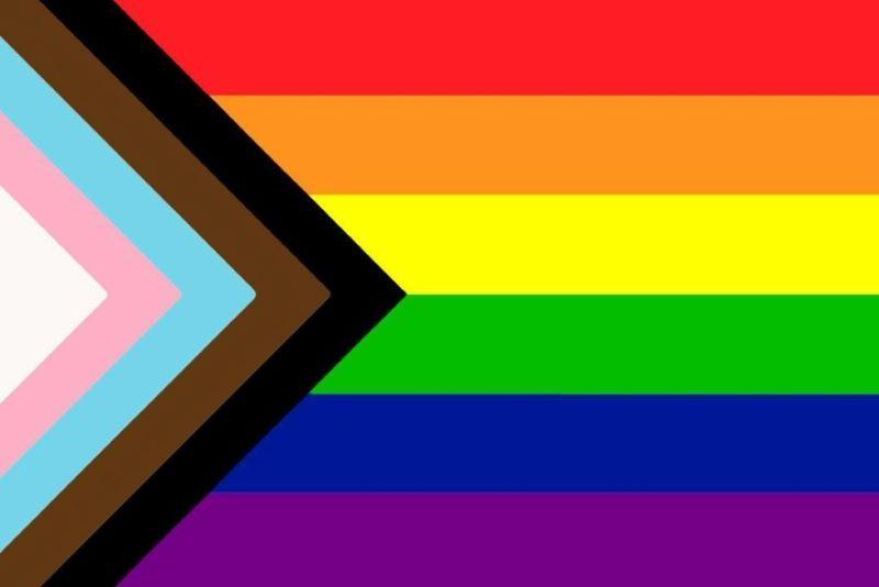 An image of the Pride flag