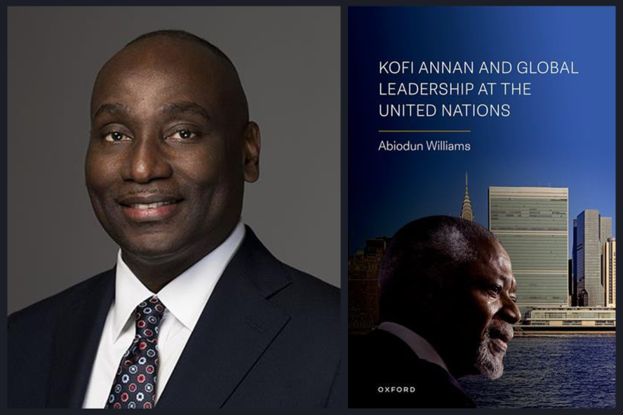 Abi Williams and book cover