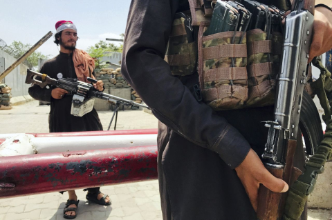Afghanistan men with guns