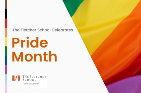 Flyer for Fletcher Pride Month 2021