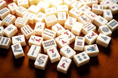 Batch of Mahjong tiles