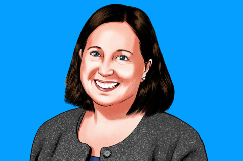 Illustration of Earth Advocate Katie Walsh 